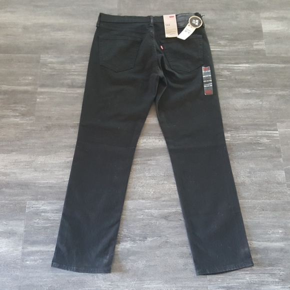 Black Levi 541 Denim Pant - Picture 2 of 4
